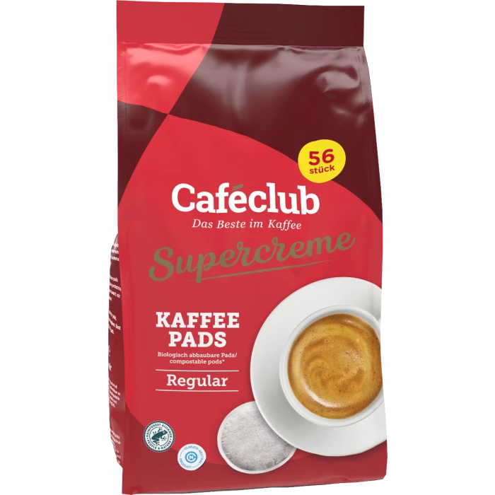 Caféclub Supercreme Regular Koffiepads 1 Caféclub Supercreme Regular Koffiepads