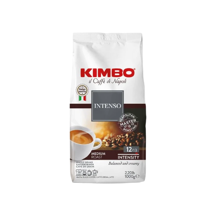 Kimbo Espresso Intenso Koffiebonen 1 Kg. 1 Kimbo Espresso Intenso Koffiebonen 1 Kg.