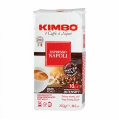 Kimbo Espresso Napoli Gemalen Koffie 250 G.