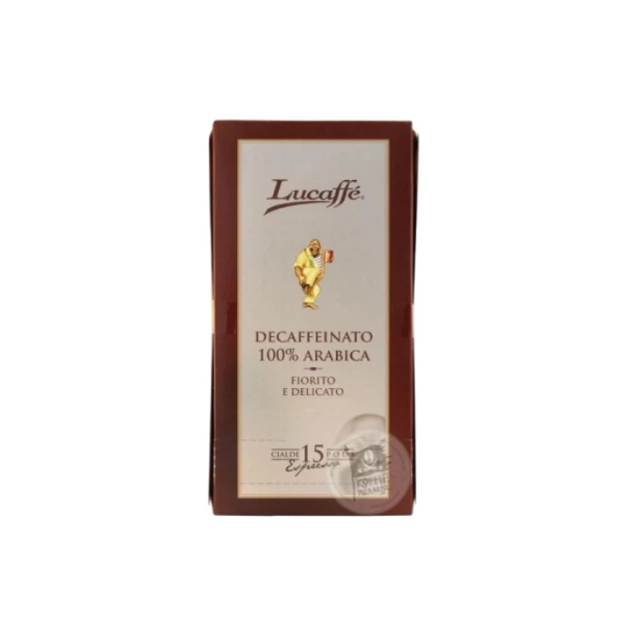 Lucaffé Decaffeinato ESE-servings 15st THT Eind 07 2024 1 Lucaffé Decaffeinato ESE-servings 15st THT Eind 07 2024