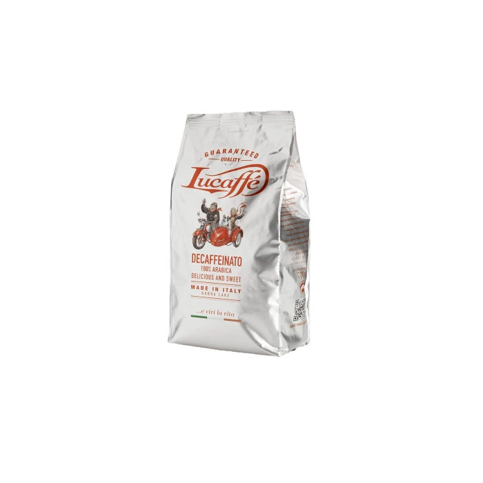 Lucaffé Decaffeinato Koffiebonen 700 G. Zak 1 Lucaffé Decaffeinato Koffiebonen 700 G. Zak