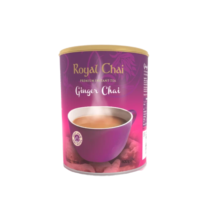 Royal Chai Ginger Chai Latte (gezoet) Bus 400g.